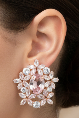 Ameza Floral Burst Studs
