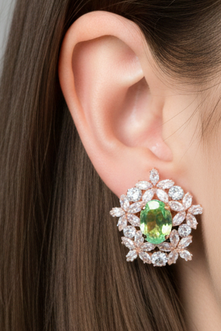 Ameza Floral Burst Studs