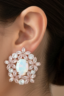 Ameza Floral Burst Studs