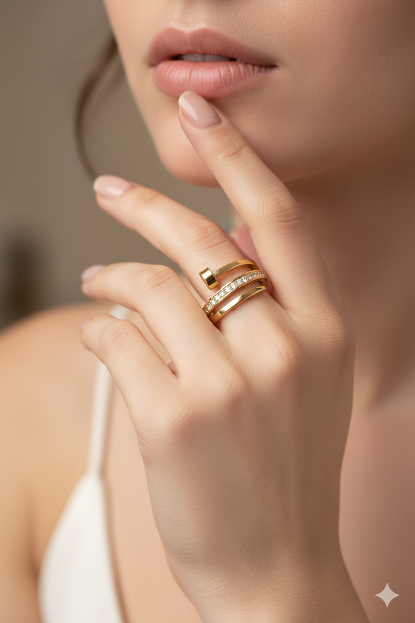 Ameza Infinite Nail Ring