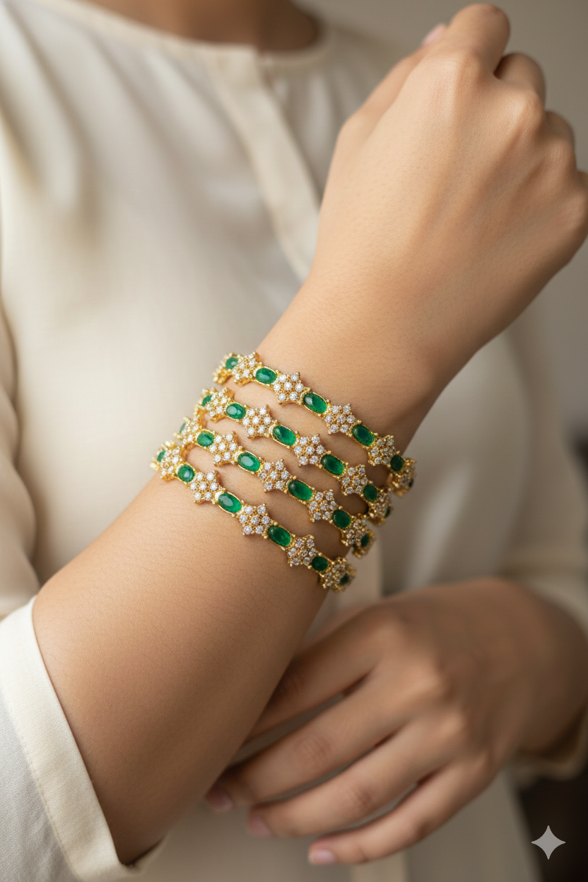 Ameza Stellar Bangles Set