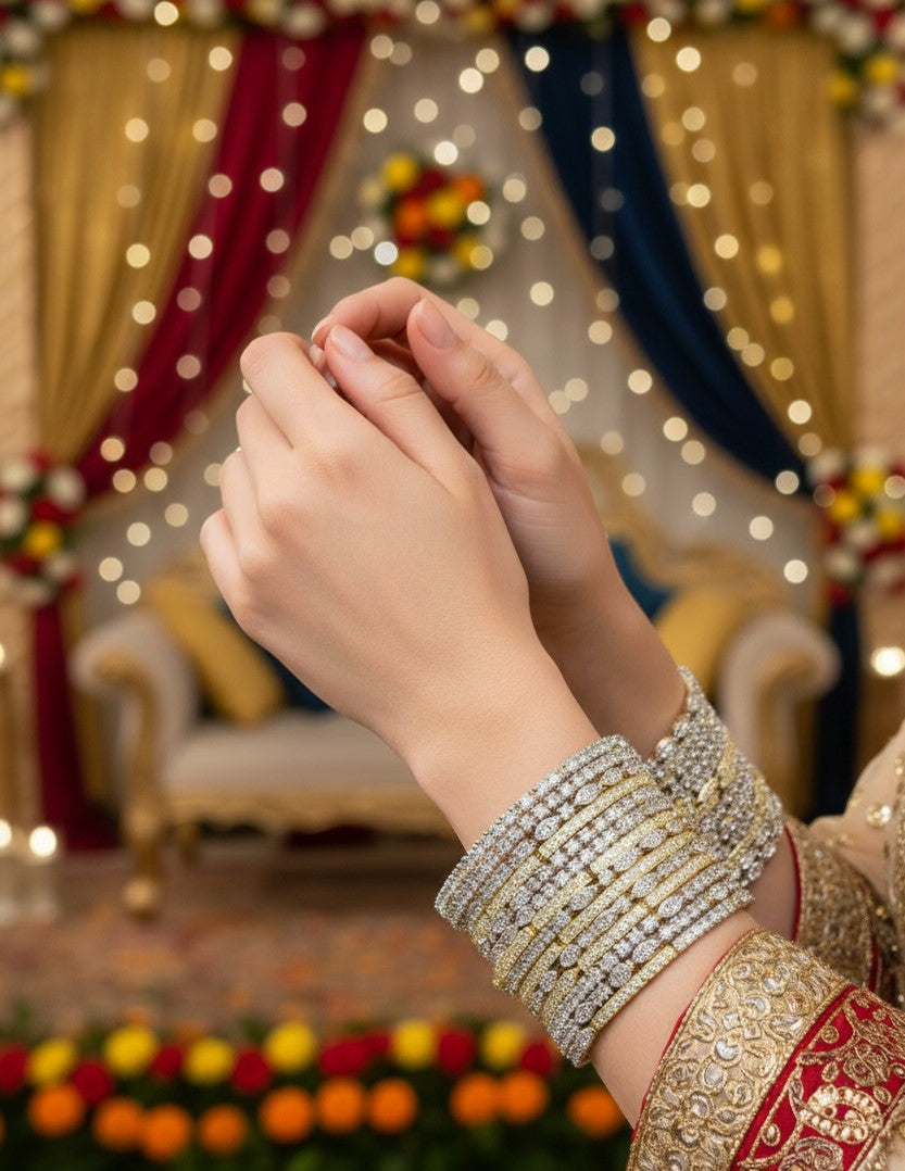 Lumière Dual-Tone bangles