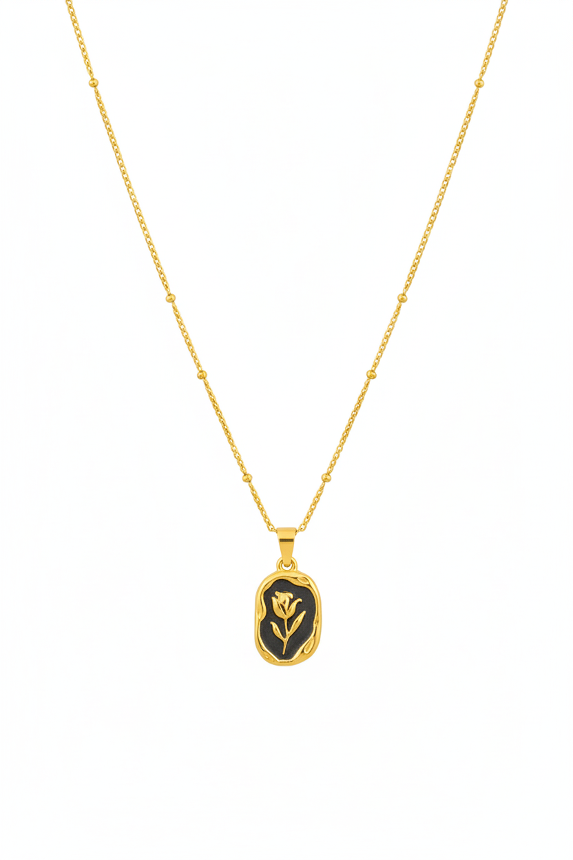 Midnight Tulip Medallion