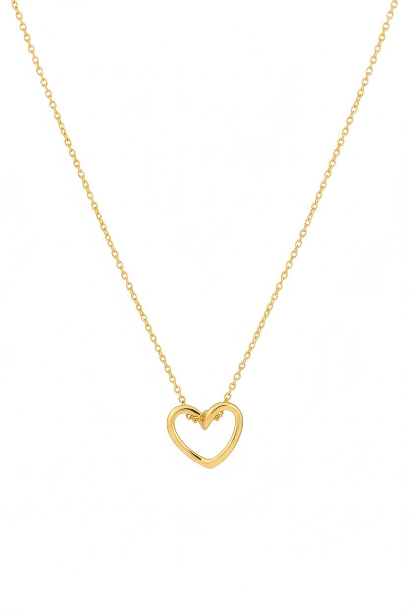 Open Heart Necklace