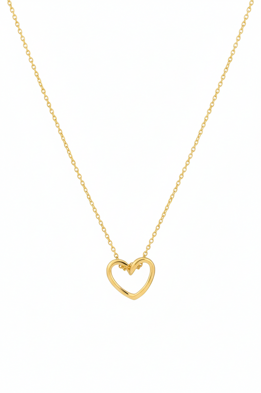 Open Heart Necklace
