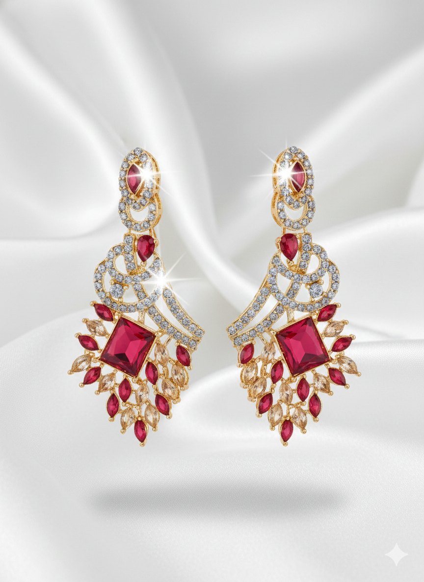 Regal Radiance Earrings