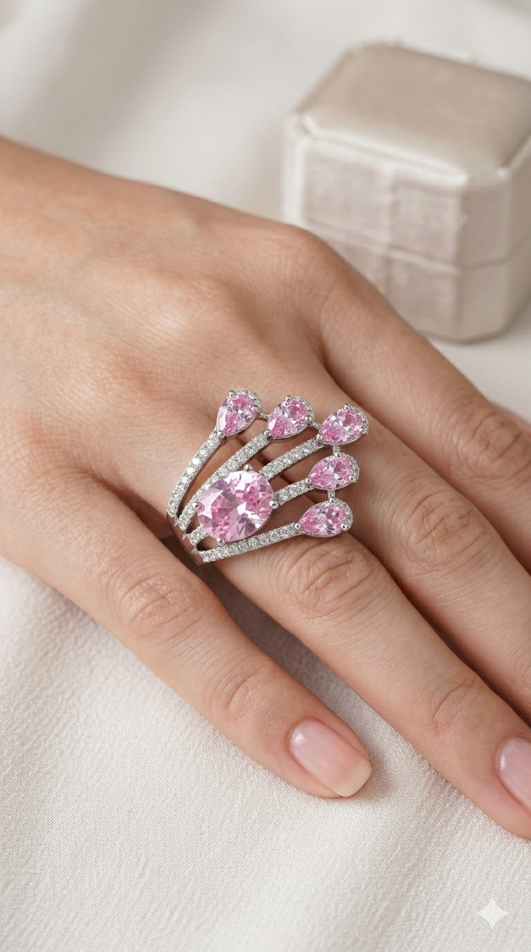 Radiant Statement Ring