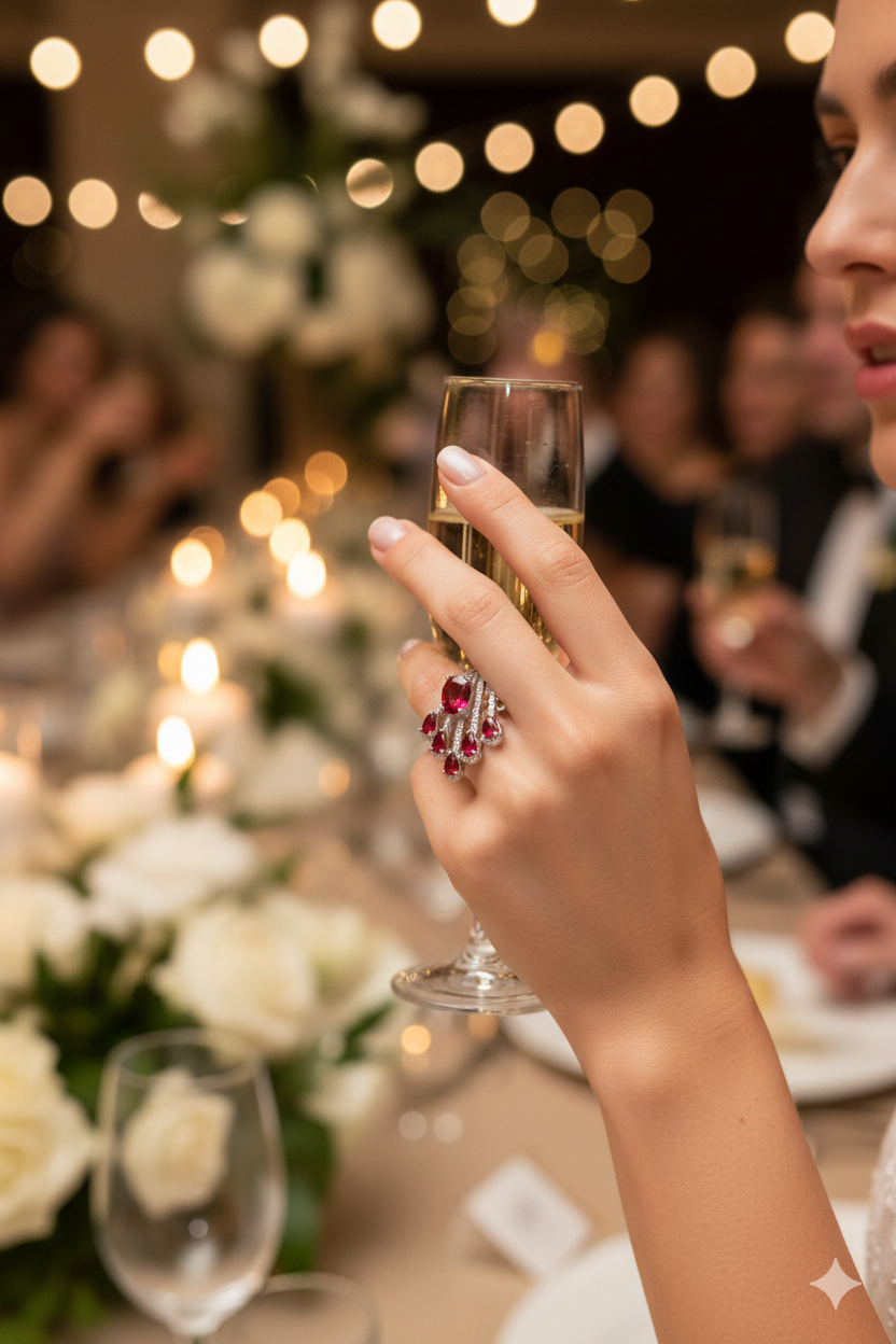 Radiant Statement Ring