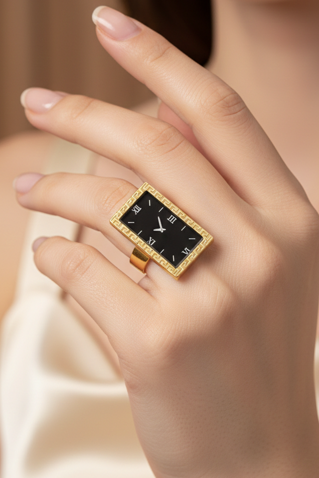 Rectangular Dial Ring