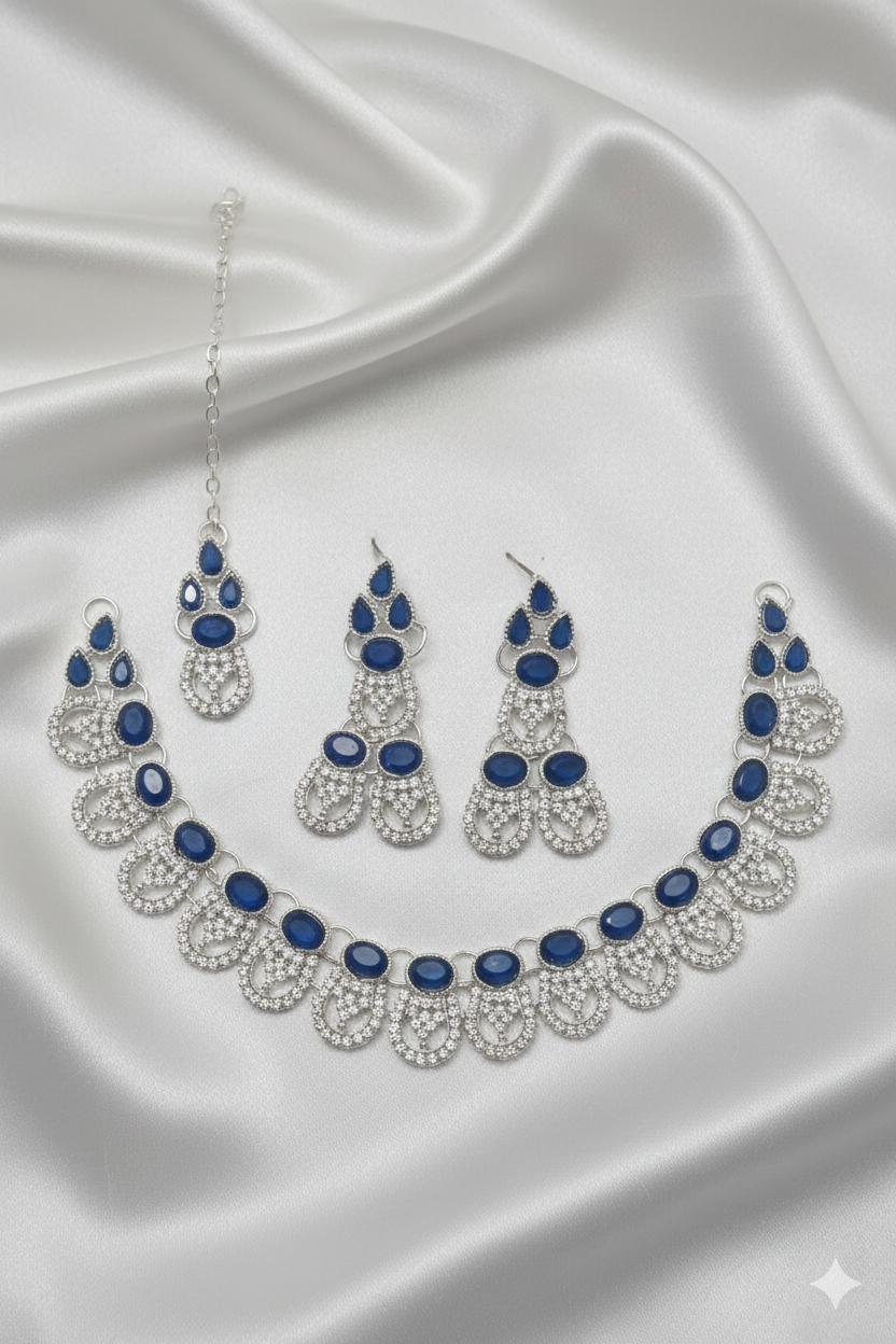 Ameza Diamond Cut - Sapphire Blue