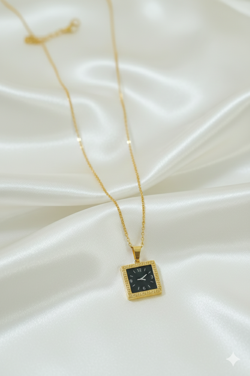 Square Dial Pendant