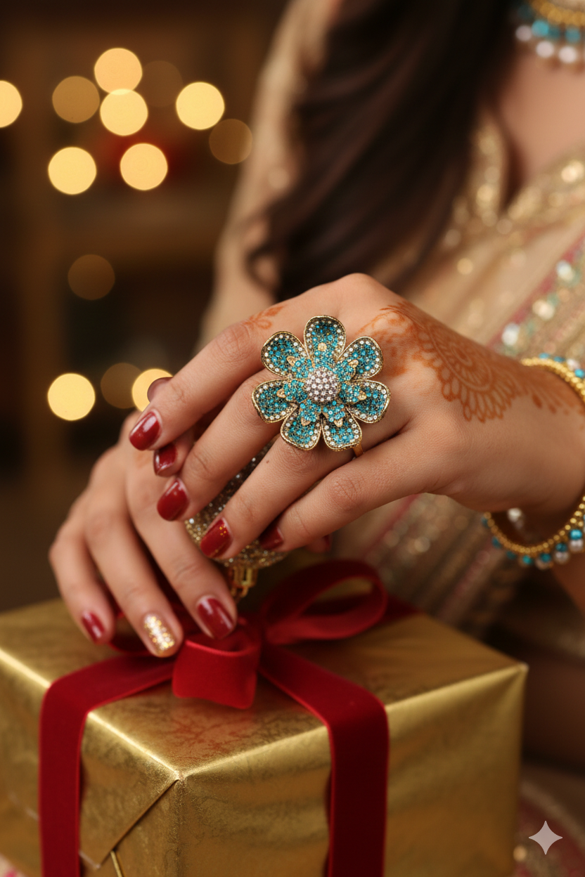 Turkish Flower Ring