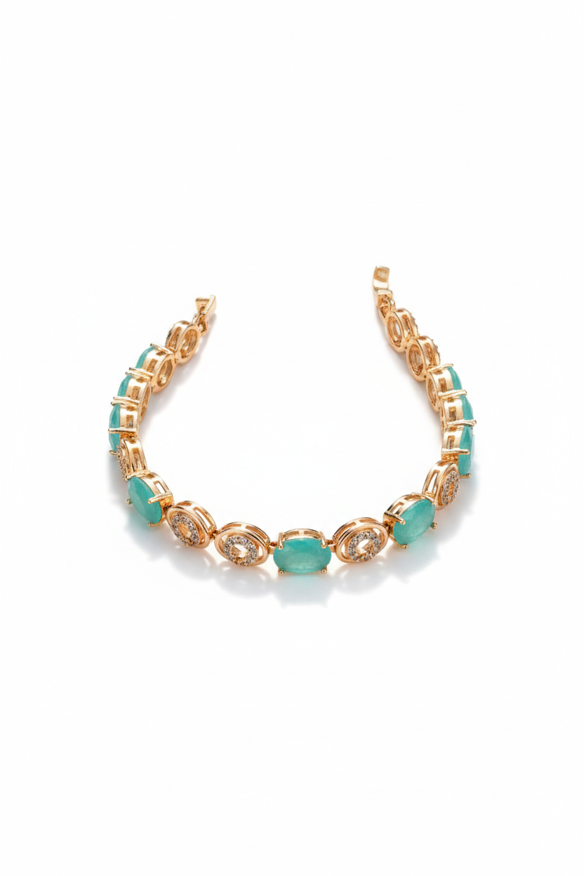 Veridian Halo Bracelet