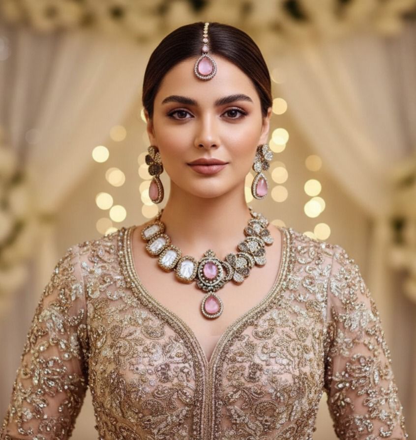 Noor-e-Ameza Heritage Choker Set