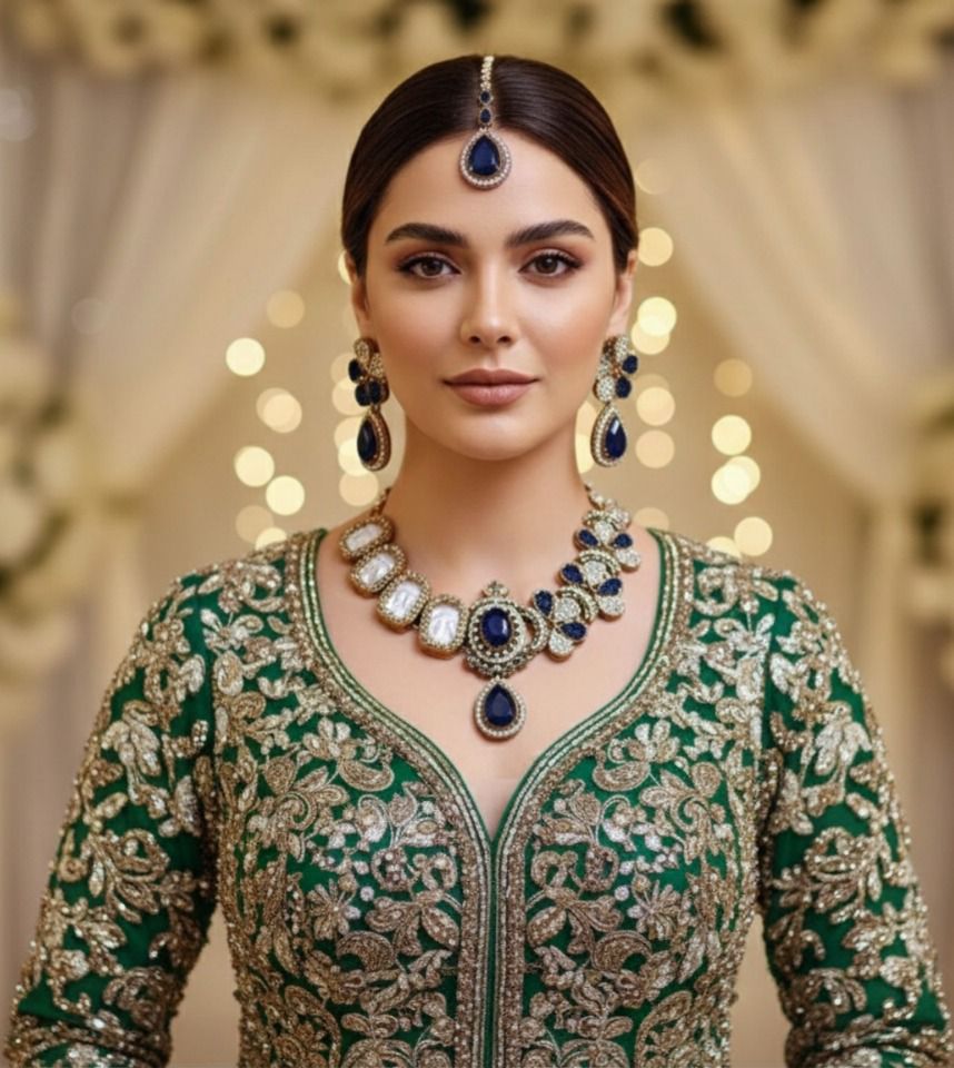 Noor-e-Ameza Heritage Choker Set