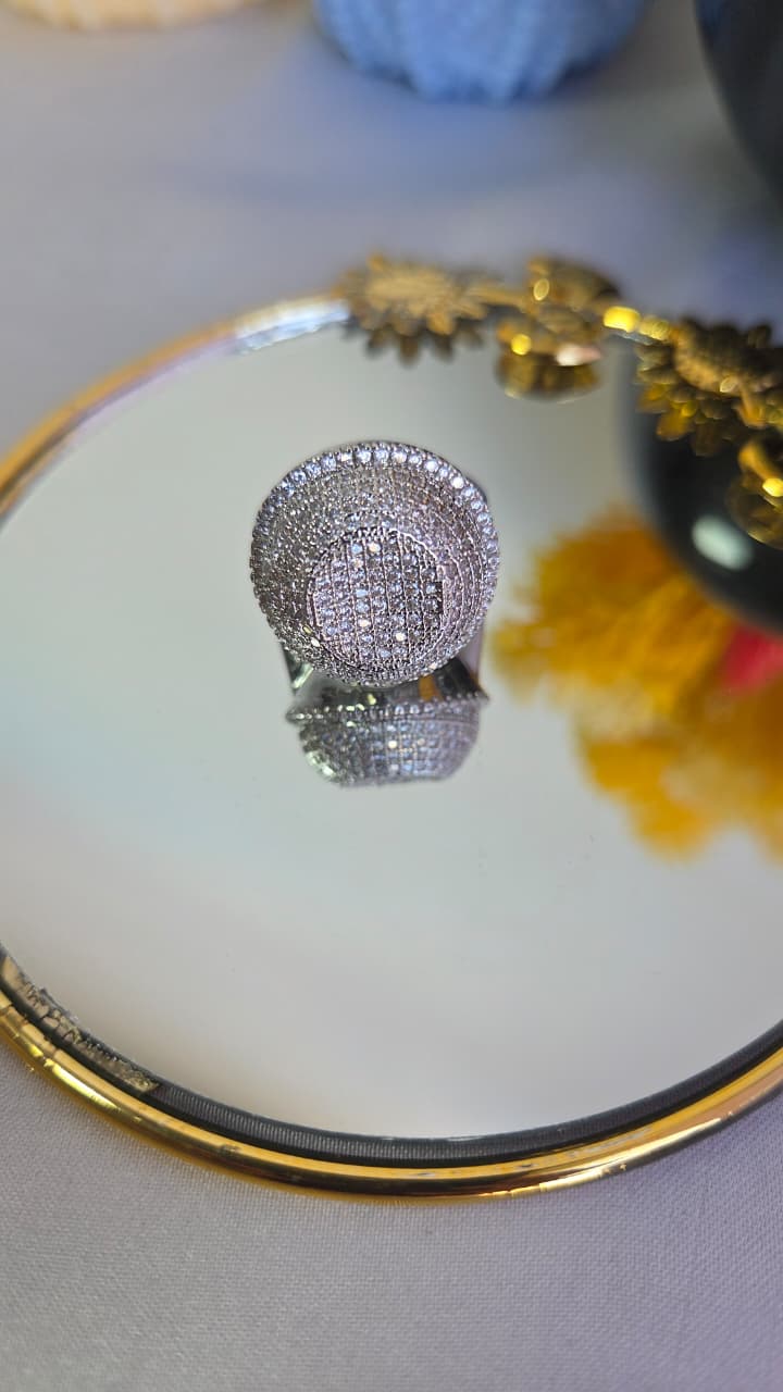 Pave Cocktail Ring