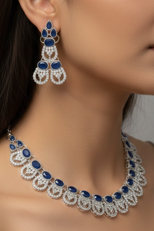 Ameza Diamond Cut - Sapphire Blue