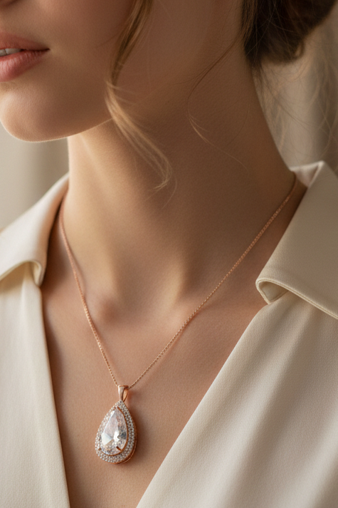 Ameza Halo Pendant